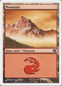 Mountain (346) — 9th Edition