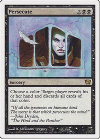 Persecute — 9th Edition