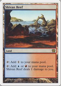 Shivan Reef — 9th Edition