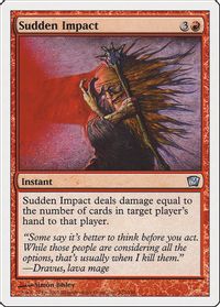 Sudden Impact — 9th Edition