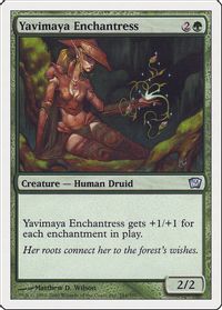 Yavimaya Enchantress — 9th Edition