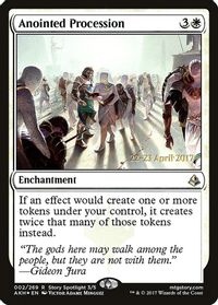 Anointed Procession — Prerelease Cards