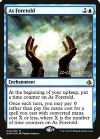 As Foretold — Prerelease Cards