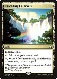 Cascading Cataracts — Prerelease Cards