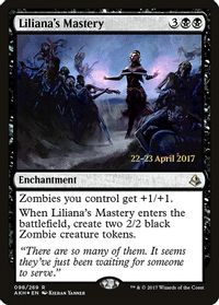 Liliana's Mastery — Prerelease Cards