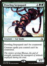 Prowling Serpopard — Prerelease Cards