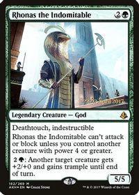 Rhonas the Indomitable — Prerelease Cards