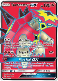 Turtonator GX (Full Art) — SM - Guardians Rising