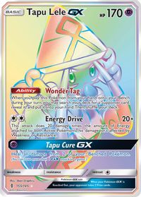 Tapu Lele GX (Secret) — SM - Guardians Rising