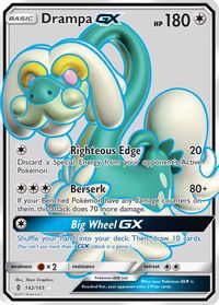 Drampa GX (Full Art) — SM - Guardians Rising
