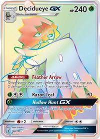 Decidueye GX (Secret) — SM - Guardians Rising