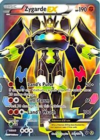Zygarde EX - 54a/124 — Alternate Art Promos