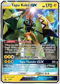 Tapu Koko GX - SM33 — SM Promos