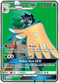Decidueye GX - SM37 — SM Promos