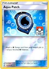 Aqua Patch - 119/145 (League Cup) — League & Championship Cards