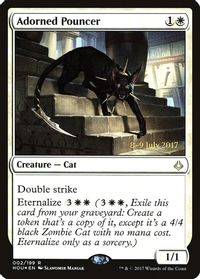 Adorned Pouncer — Prerelease Cards