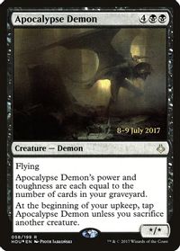 Apocalypse Demon — Prerelease Cards