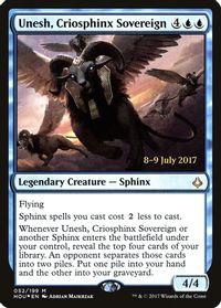 Unesh, Criosphinx Sovereign — Prerelease Cards