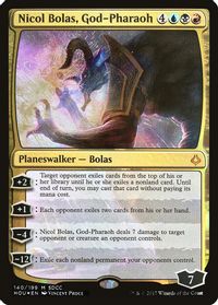 Nicol Bolas, God-Pharaoh (SDCC 2017 Exclusive) — Media Promos