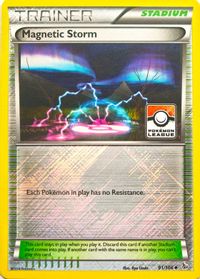 Magnetic Storm - 91/106 (Pokemon League) — League & Championship Cards
