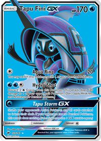 Tapu Fini GX (Full Art) — SM - Burning Shadows