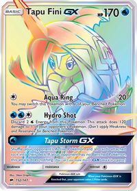Tapu Fini GX (Secret) — SM - Burning Shadows