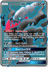 Darkrai GX (Full Art) — SM - Burning Shadows