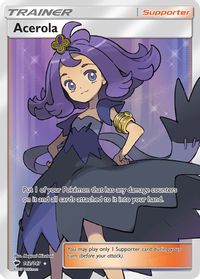 Acerola (Full Art) — SM - Burning Shadows