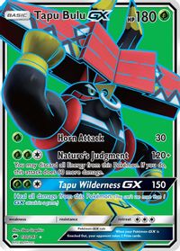 Tapu Bulu GX (Full Art) — SM - Burning Shadows