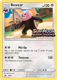 Bewear - SM49 (Prerelease) [Staff] — SM Promos