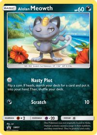 Alolan Meowth - SM51 — SM Promos