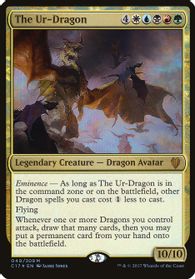 The Ur-Dragon (Commander 2017) — Oversize Cards