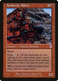 Avalanche Riders — Timeshifted