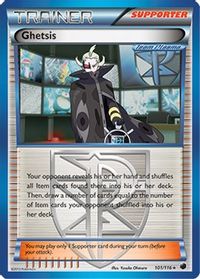 Ghetsis - 101/116 (BW Plasma Freeze) — Deck Exclusives
