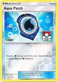 Aqua Patch - 119/145 (League Cup) [Staff] — League & Championship Cards