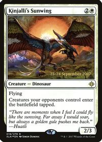 Kinjalli's Sunwing — Prerelease Cards