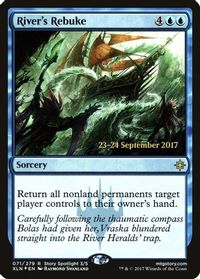River's Rebuke — Prerelease Cards