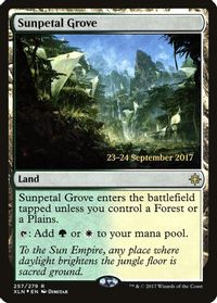 Sunpetal Grove — Prerelease Cards