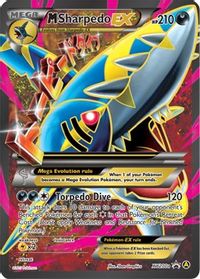 M Sharpedo EX - XY200a — Alternate Art Promos