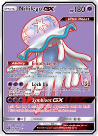 Nihilego GX (Full Art) — SM - Crimson Invasion
