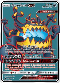 Guzzlord GX (Full Art) — SM - Crimson Invasion
