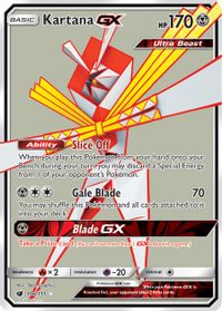 Kartana GX (Full Art) — SM - Crimson Invasion