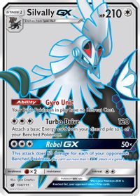 Silvally GX (Full Art) — SM - Crimson Invasion