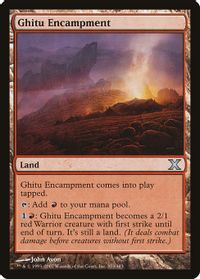Ghitu Encampment — 10th Edition