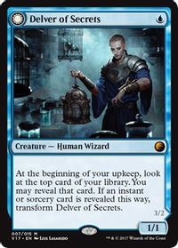 Delver of Secrets — From the Vault: Transform