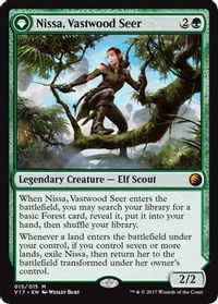 Nissa, Vastwood Seer — From the Vault: Transform