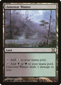 Llanowar Wastes — 10th Edition