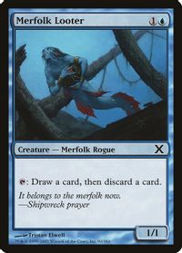 Merfolk Looter — 10th Edition