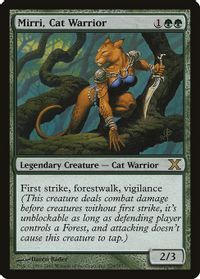 Mirri, Cat Warrior — 10th Edition