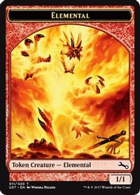 Elemental Token (011) — Unstable
